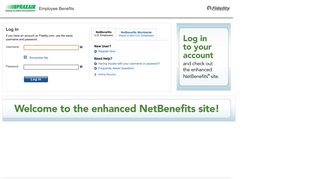 NetBenefits Login Page - Praxair - Fidelity Investments