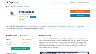 PraxiSchool Reviews and Pricing - 2019 - Capterra
