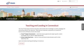 Praxis: Connecticut - ETS.org