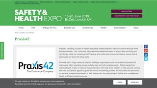 Praxis42 | Safety and Health Expo