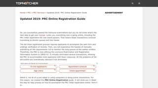 Updated 2019: PRC Online Registration Guide | TOPNOTCHER PH