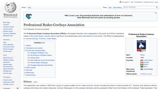 Professional Rodeo Cowboys Association - Wikipedia