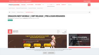 Dragon Nest Mobile | OBT Release | Pre-login Rewards PH ...