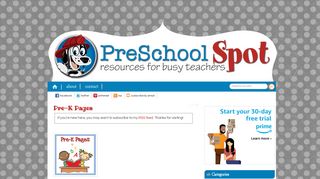 Pre-K Pages - PreschoolSpot: Education | Teaching | Pre-K | Preschool