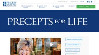 Precepts for Life - Precept Ministries International