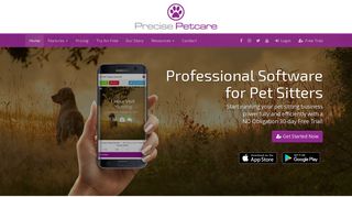 Precise Petcare: Professional Software for Pet Sitters