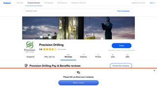Working at Precision Drilling: 64 Reviews about Pay & Benefits ...