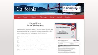 Precision Exams - California