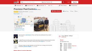 Precision Pest Control - 58 Reviews - Pest Control - 3308 Preston Rd ...