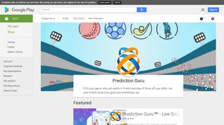 Android Apps by Prediction Guru on Google Play