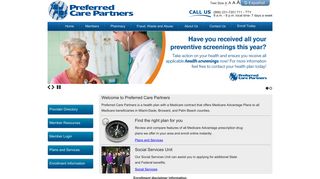 Preferred Care Partners: A Health Plan with a Medicare Contract