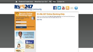 It's Me 247 Online Banking Help | Preferred Credit Union