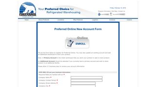 Preferred Online - Preferred Freezer Services