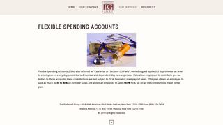 Flexible Spending Accounts - The Preferred Group