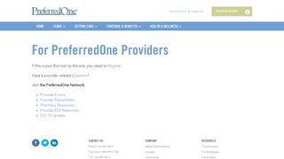 PreferredOne - Providers