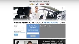 GM Preferred Owner Program