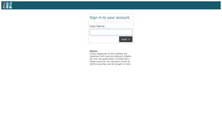 Sign In - Client Portal - Infovisa