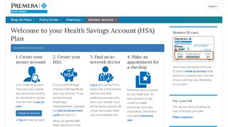 Welcome to your Health Savings Account (HSA ... - Premera Blue Cross