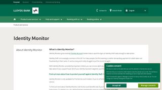 Lloyds Bank - UK Bank Accounts – Identity Monitor