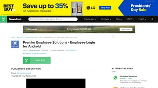 Premier Employee Solutions - Employee Login for Android - Free ...