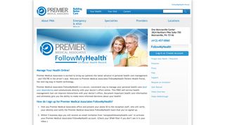 Premier Medical Associates FollowMyHealth