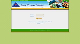 Travel Agent - Asian Premier Holidays