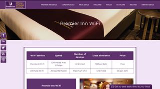 Premier Inn Free WiFi and Ultimate WiFi - Premier Inn deals and offers ...
