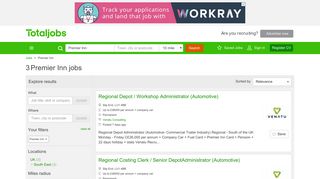 Premier Inn Jobs, Vacancies & Careers - totaljobs