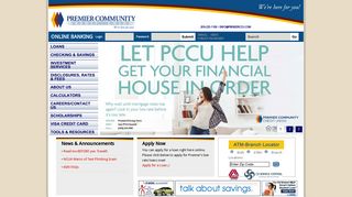 Premier Community Credit Union: Home