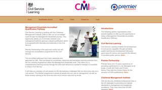 Civil Service Learning Accreditation - Premier Partnership