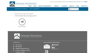 Tenant Portal | Premier Property Management, LLC