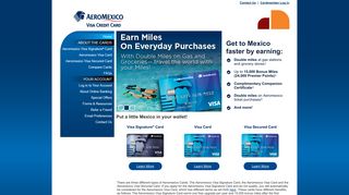 Aeromexico Visa Credit Card - Earn superior travel rewards with every ...