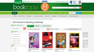 Booktopia - VIC Premier's Reading Challenge Books, VIC Premier's ...