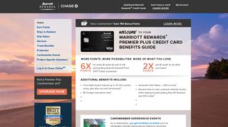 Marriott Rewards Premier Plus Credit Card | Home - Chase Credit Cards