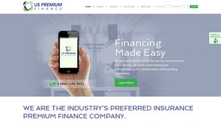 US Premium Finance: HOME
