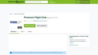 Premium Flight Club Reviews (page 2) - ProductReview.com.au