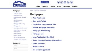 Mortgages | Premium Mortgage