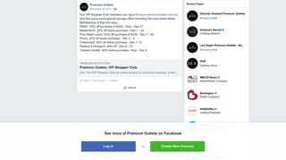 Premium Outlets - Our VIP Shopper Club members can log in ...