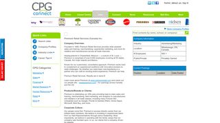 Premium Retail Services (Canada) Inc. | Company Profiles | CPG ...