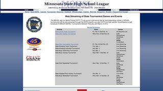 Welcome to the Minnesota State High School League - MSHSL.com