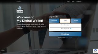 Log in to access your card details, check your balance ... - Digital Wallet