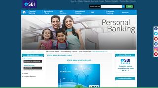 State Bank Achiever Card - SBI Corporate Website