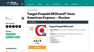 Target Prepaid REDcard® from American Express - Review