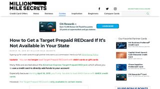 How to Get a Target Prepaid REDCard If It's Not Available in Your ...