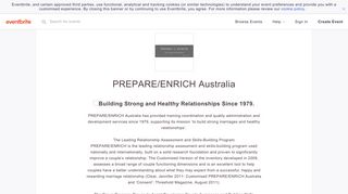PREPARE/ENRICH Australia Events | Eventbrite