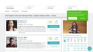 English Tutors and English Teachers Online • Online English ... - Preply