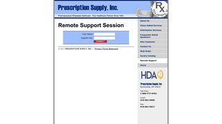 Remote Support - Prescription Supply, Inc.