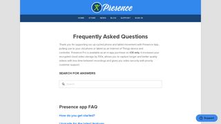 Frequently Asked Questions — Presence