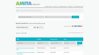 Presence Health Employee Portal - Presence Health Jobs