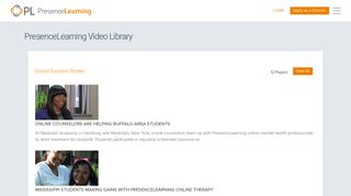 PresenceLearning Video Library
